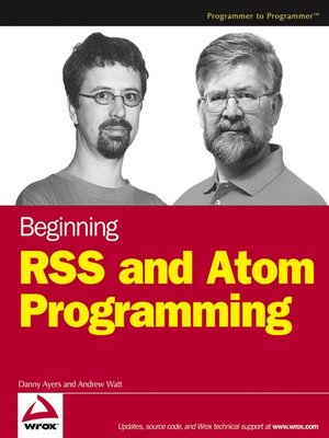 cover image of Beginning RSS and Atom Programming